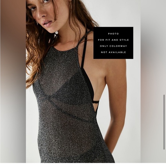 NWOT FREE PEOPLE Intimately After Party Maxi Slip Sz large - Picture 4 of 7